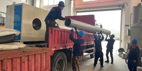 活性炭吸附設備發貨嘍！耀先環境15年粉塵廢氣經驗，本地廠家